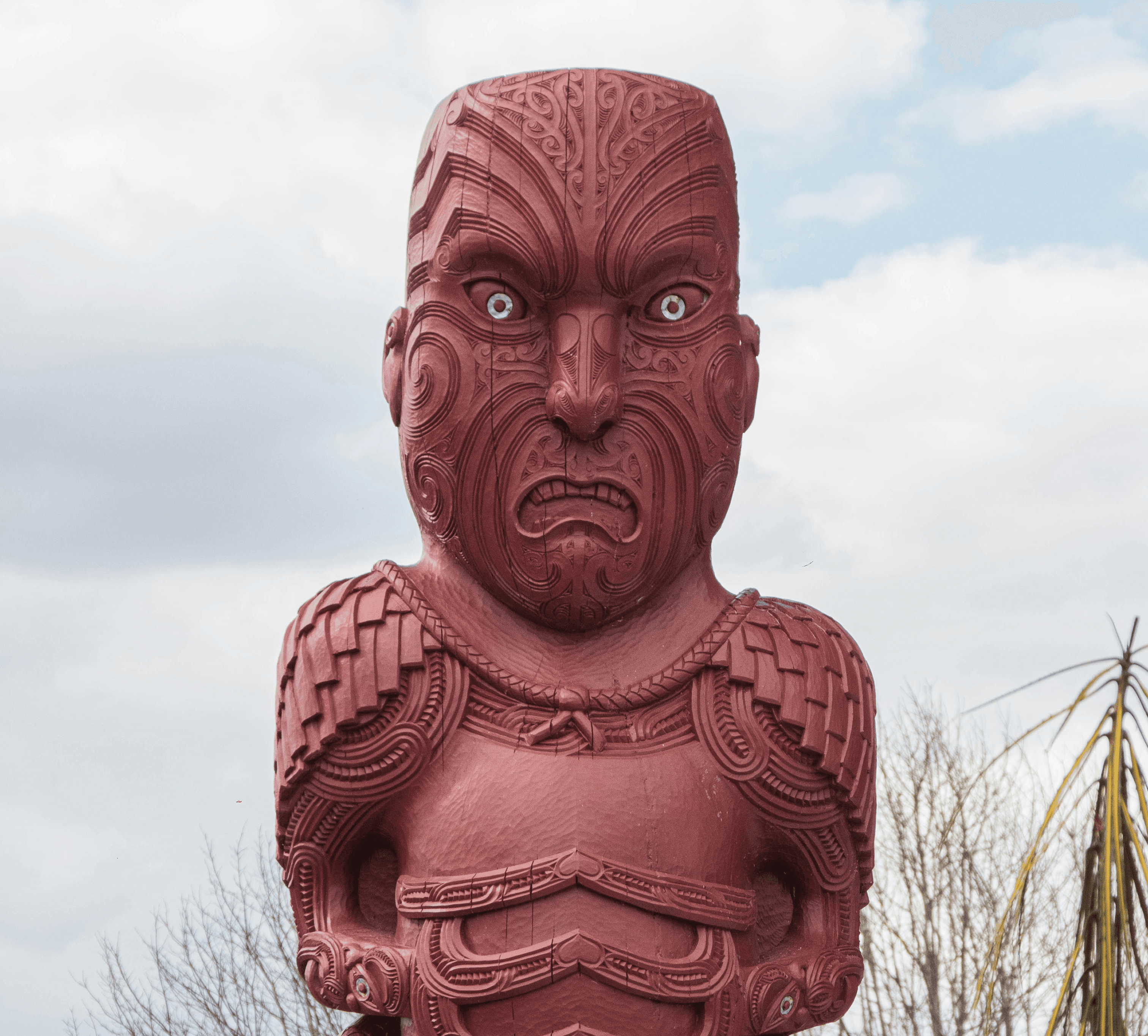 Maori Carving in Rotorua